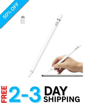 Precision Active Stylus Pen for iOS & Android - Dual Tip with Long Battery Life