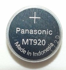 Batteria a celle a bottone Panasonic MT920 al litio si adatta a orologi solari Casio nuovo Regno Unito