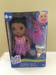 baby alive face paint fairy african american