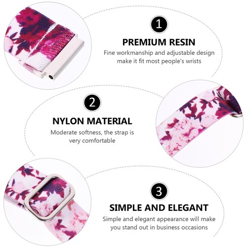 Nylon Strap Miss Woman Smart Watch Wrist Band Watchband Replacement - 第 5/12 張圖片