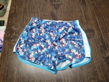 Justice Blue Multi-Colored Shorts Size Girl's 14