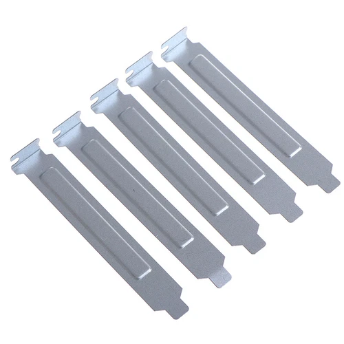 5pcs 12cm Silver PCI Slot Cover PC Computer Case Dust Filter Blanking PlateB` JW
