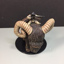 2005 WOTC Star Wars Minis Universe 30/60 Fringe 22 Tusken Raider Bantha Figurine