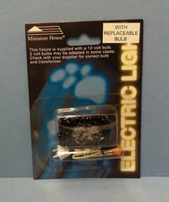 Dollhouse Miniature  12 volt Electric Fireplace Glowing Embers 1:12 scale