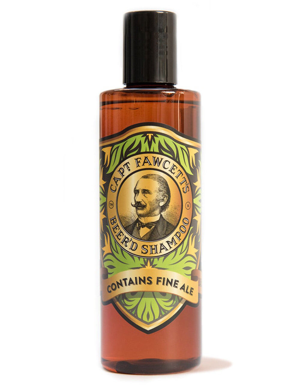 Captain Fawcett Beer'd Shampoo Fine Ale Mens Beard Shampoo Hair Wash 250ml