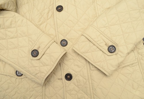 Autentico Trench Giacca Trapuntata Donna Burberry London Beige Taglia 44,~M - Foto 11 di 14