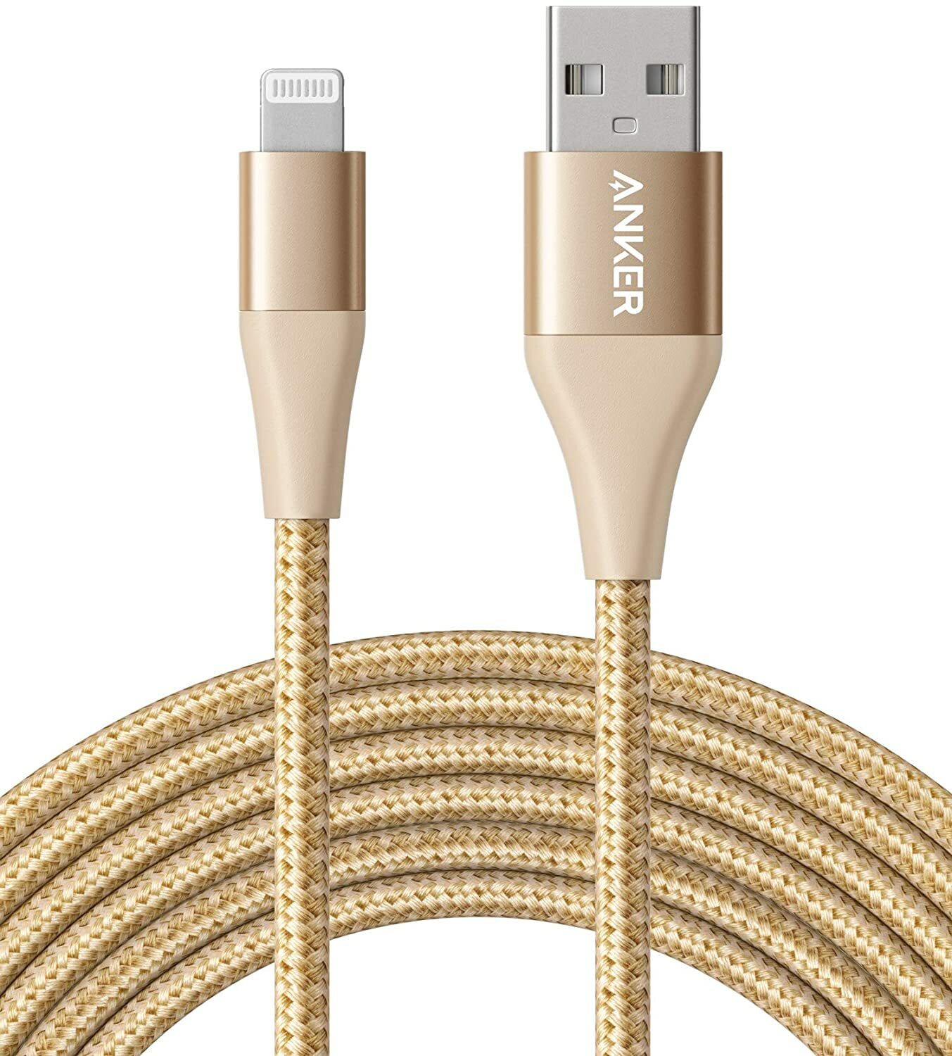 Anker 10ft Nylon Lightning Cable Data Sync Charging MFi-Certified for iPhone 11-image