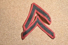 Post-WW2 US Marine Corps Private First Class Dress Chevron Patch