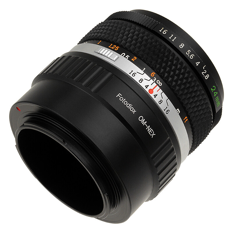 Fotodiox Lens Adapter DLX Stretch Olympus OM Lens For L-Mount Camera Fotodiox Lens Adapter DLX Stretch Olympus OM Lens For L-Mount Camera