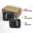 For 1995-2004 Toyota Tacoma White Full LED License Plate Light OE-Fit Lamps Set