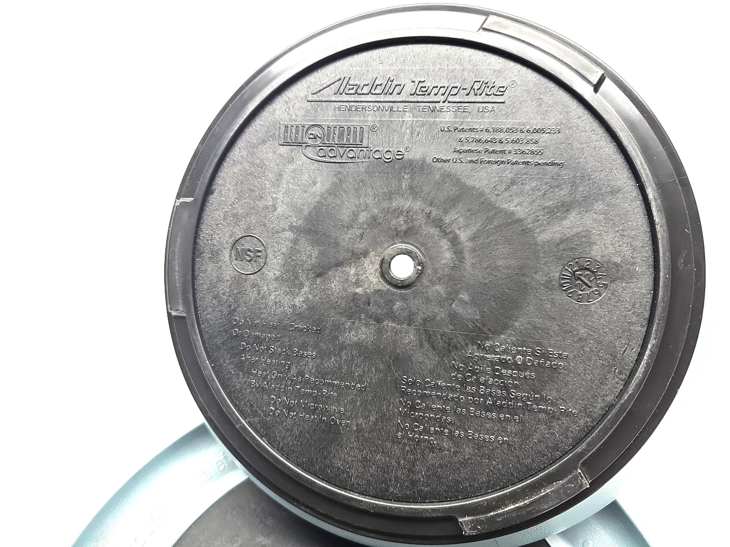 Lot of 3 Aladdin Temp-Rite Induction Base Plate Heat On Demand