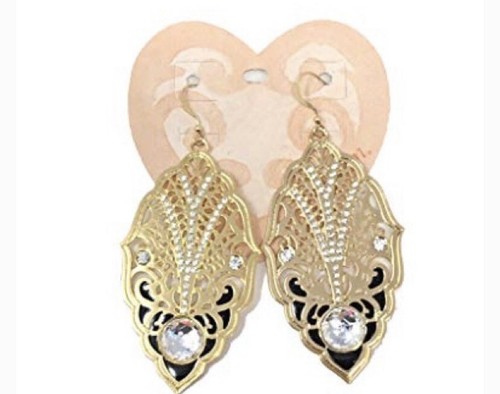 $76 Brighton ALBERTINE earrings B7 - Picture 1 of 5