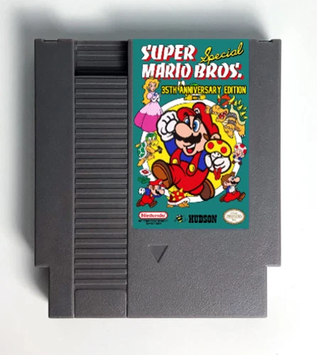 Super Mario Bros. Special 35th Anniversary NES Game (*buyer DOES NOT pay fees)