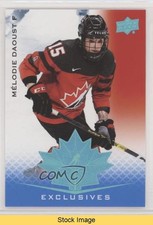 2021 Upper Deck Team Canada Juniors Blue Melodie Daoust #54 READ 0a4