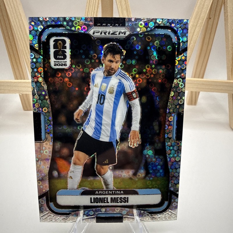 2026 Panini Prizm Fifa World Cup - Lionel Messi #10 Disco Prizm