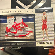 Panini 2025 Caitlin Clark Chronicled Shoe Game #79 Indiana Fever WNBA