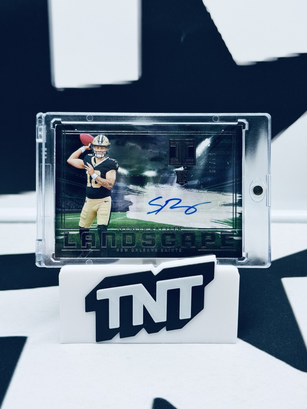 Spencer Rattler 2024 Panini Impeccable Rookie Landscape Rookie Auto /99