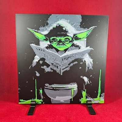Wise Forest Reader 3D Hueforge Art Fantasy Sci-Fi Decor 8x8Charming 3D printed