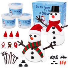 RINOLY Build a Snowman Kit,Christmas Crafts for Kids,Christmas Stocking Stuff...