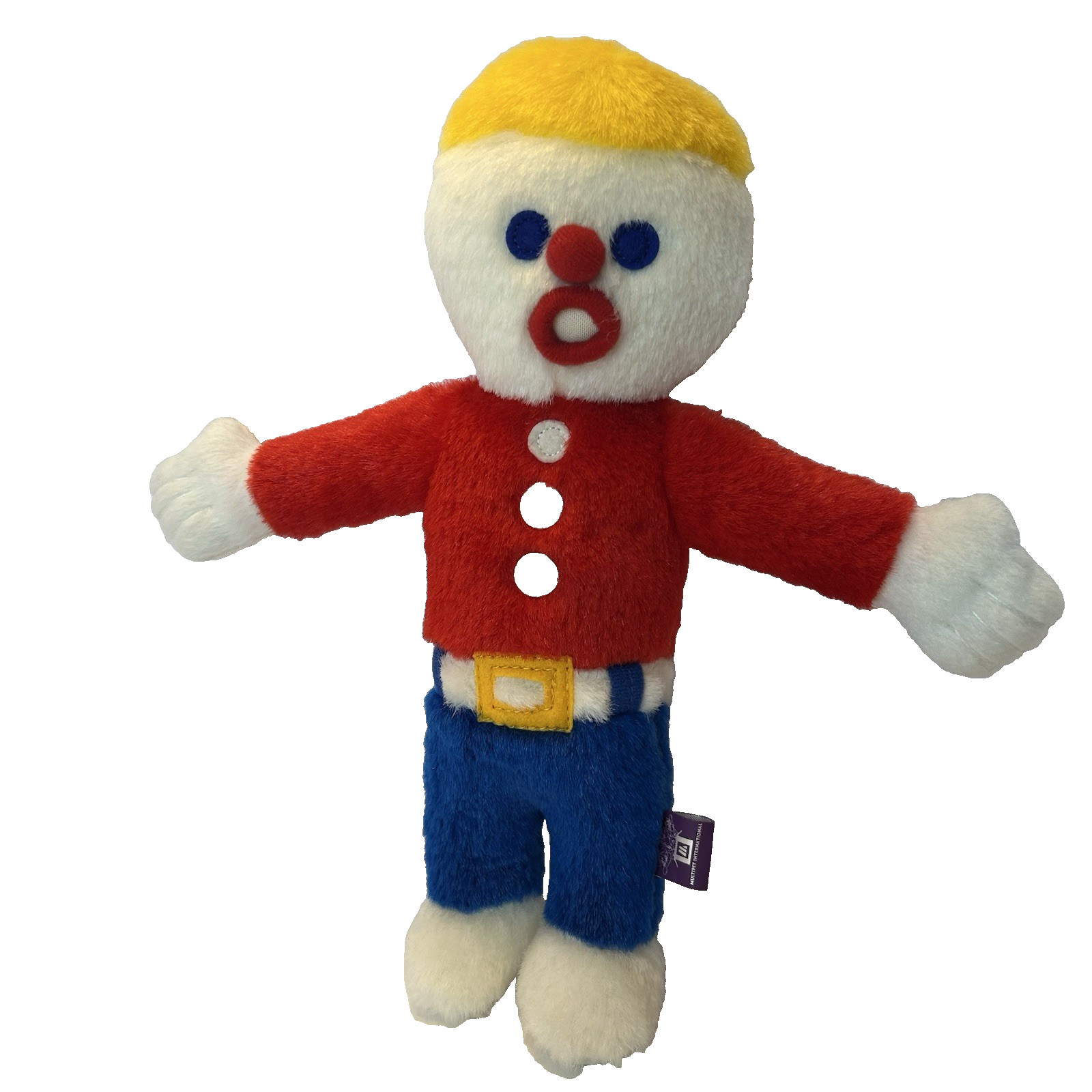 MultiPet  Mr Bill  "Oh No Mr Bill"  Plush  Dog Toy  10 in. Long Classic SNL Skit