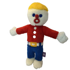 MultiPet Mr Bill "Oh No Mr Bill" Plush Dog Toy 10 in. Long Classic SNL Skit