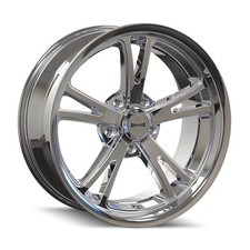 Ridler 606 Rim 18x9.5 5x120.65 Offset 0 Chrome Quantity Of 4