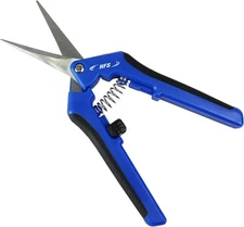 Gardening Scissor Pruner Shear Micro-Tip Pruning Snip, Leaf Trimmer Stainless...