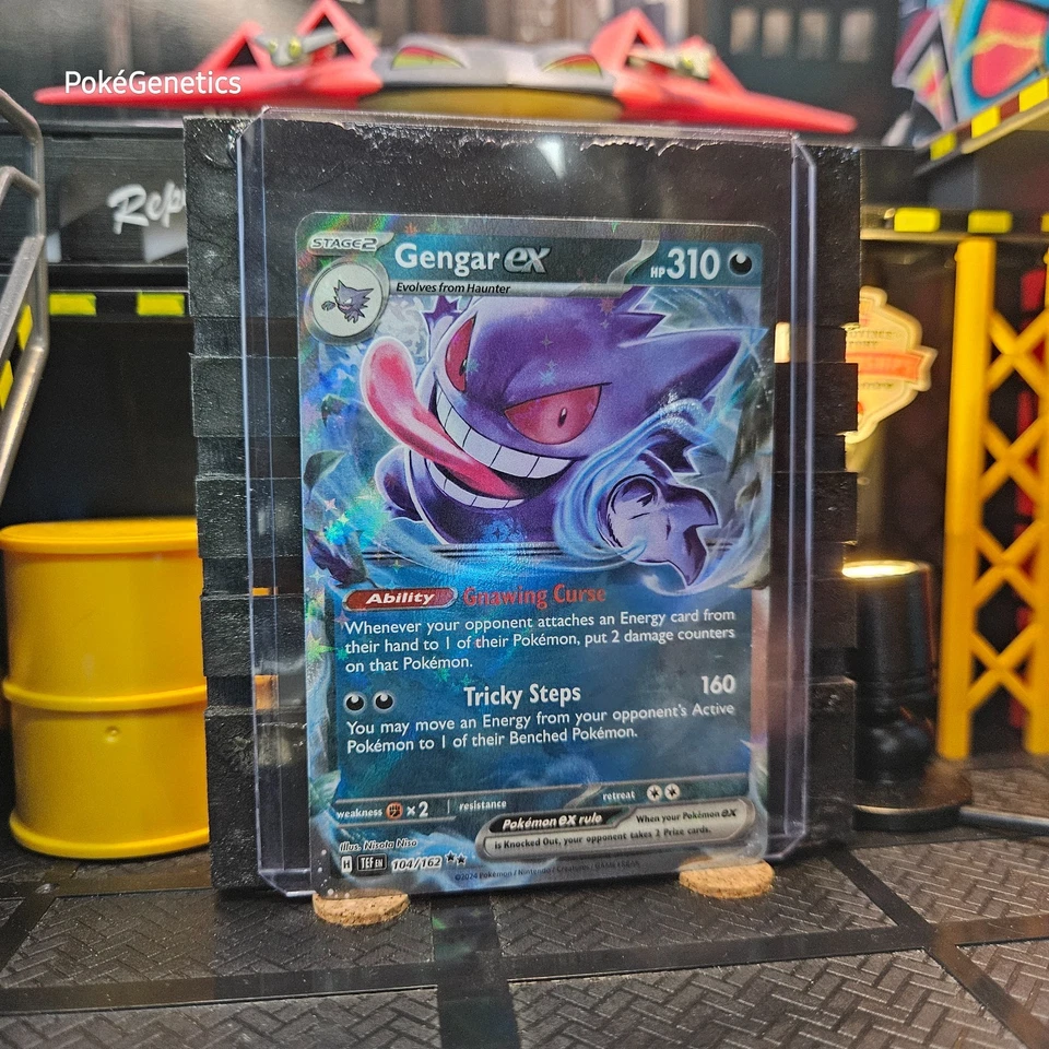 Gengar ex Temporal Forces Ultra Rare Pokémon TCG 104/162 Scarlet & Violet SV05 - Image 3 of 4