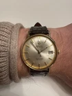 Vintage Omega Seamaster DeVille 14K GF Auto Swiss Date Watch Running Great