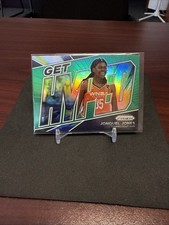 2022 Panini Prizm WNBA - Get Hyped Jonquel Jones #11 Green Prizm Sun B05