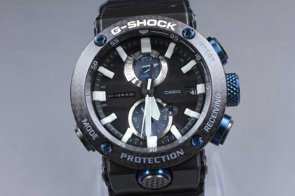 [N Caja Papel COMO NUEVO] Casio G-SHOCK GRAVITYMASTER GWR-B1000-1A1JF Reloj Solar Hombre Foto 3 de 4