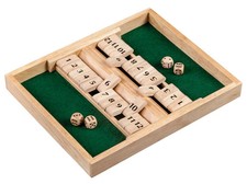 Philos 3282 - Shut The Box, 12er, 2er Variante, Holz, Würfelspiel | Deutsch