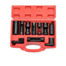 10pcs Oxygen Sensor Sockets O2 Removal Oil Pressure Sending Unit Pull Set Tool