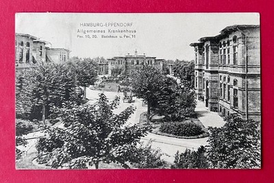 AK HAMBURG Eppendorf 1911 Allgemeines Krankenhaus     ( 169606