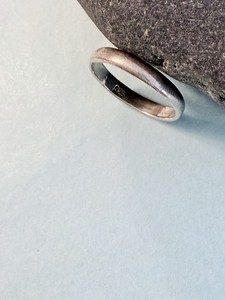 925 Sterling Silver Simple Plain Children’s Band Tiny Ring Size 3.5