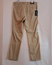 RLX Ralph Lauren Golf Pants Men 34 x 32 Tan Khakis Tailored Fit Performance New
