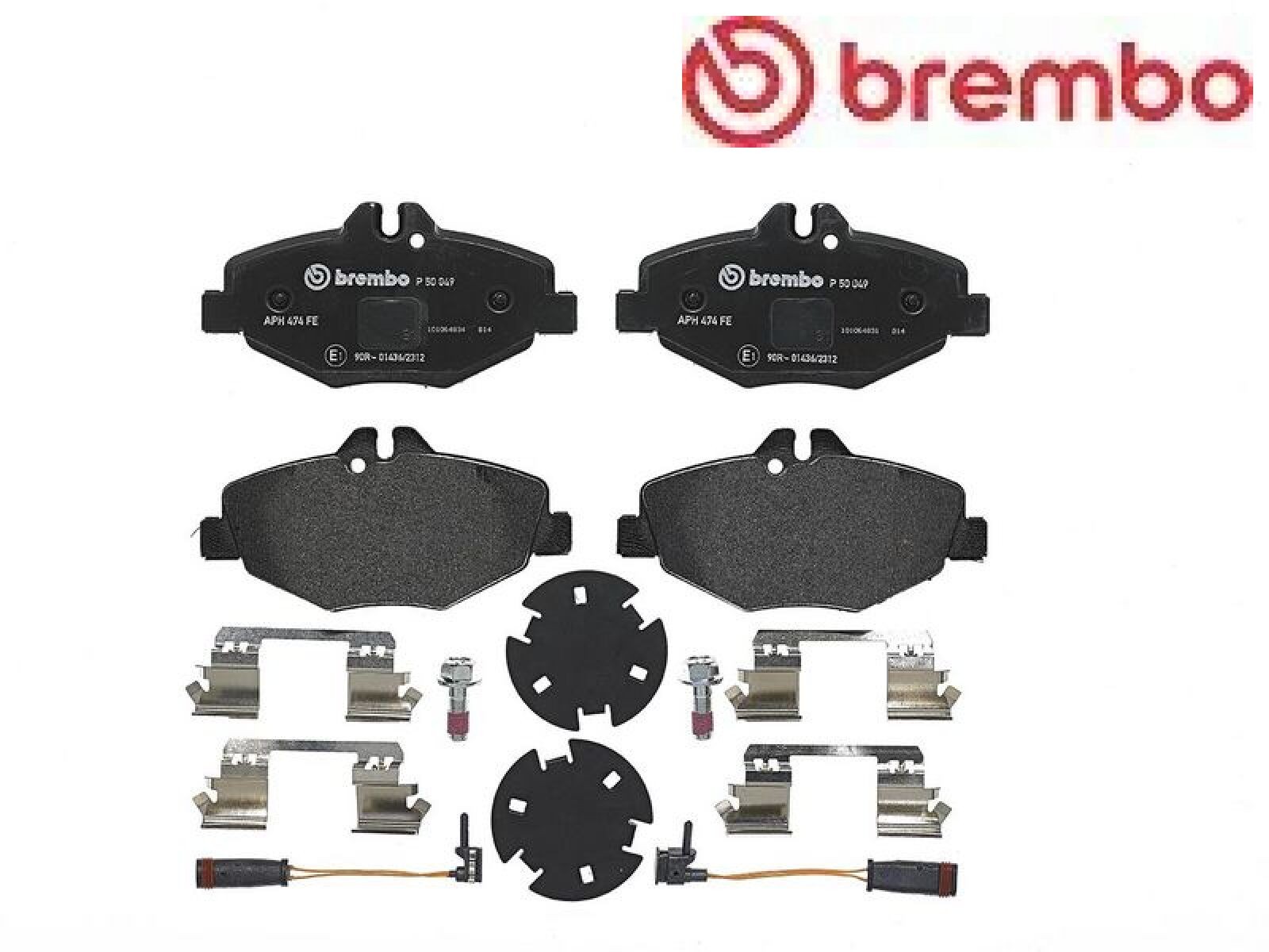Für BREMBO KLOCKI SZCZEKI CYLINDERKI P 50 049 BRAKE PADS MERCEDES-BENZ E-CLASS - Bild 3