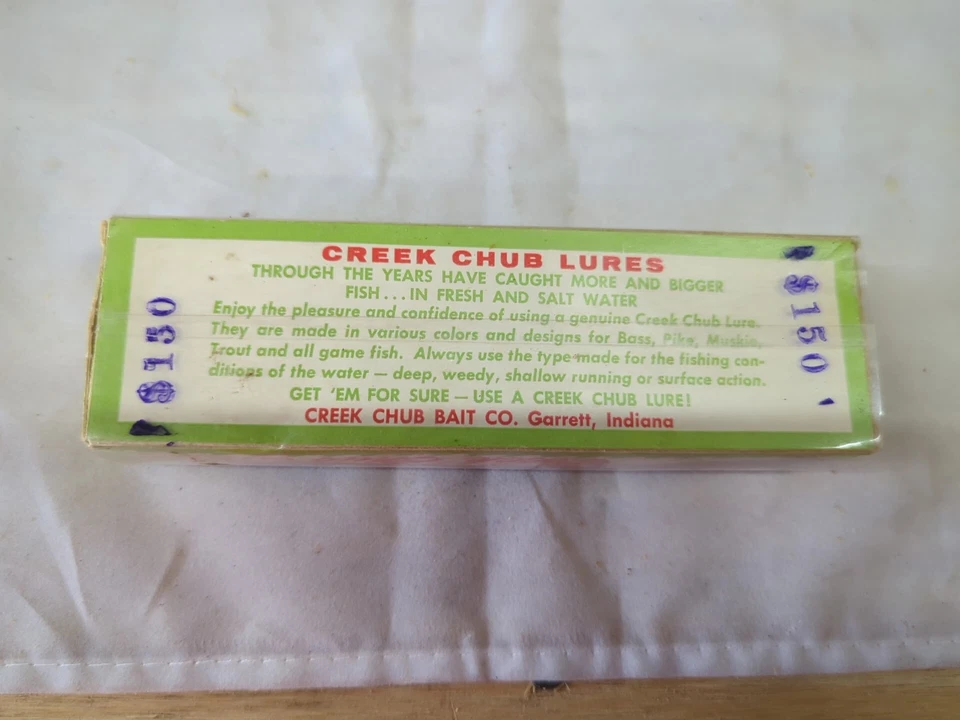 Señuelo Abercrombie & Fitch Chub Creek en muy buen estado en caja original #4-105 Foto 2 de 4