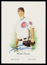Mark Prior SIGNED 2006 Topps Allen & Ginter #196 Chicago Cubs AUTOGRAPH