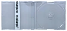 CheckOutStore 50 Slim Import CD-5 Maxi Super Clear CD Jewel Cases J Card