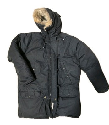 Excalibur Extreme Cold Weather Goose Down Jacket Snorkel Hood Real Fur Tall L