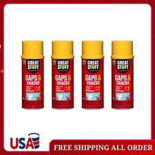 GREAT STUFF 12 oz Gaps  Cracks Insulating Spray Foam Sealant   4 Pack Expand 