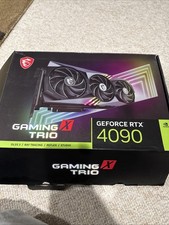 MSI RTX 4090 GAMING X TRIO GPU No Core  VRAM, for parts With Box