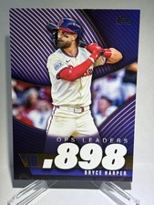 2025 Topps BRYCE HARPER OPS Leaders Insert Card OPS-10 Philadelphia Phillies