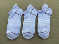 3 Pairs Bombas Men Blue All-Purpose Performan...