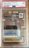 2022 Panini Clearly Donruss Rated Rookie Chris Olave #59 Holo Mosaic Auto PSA9