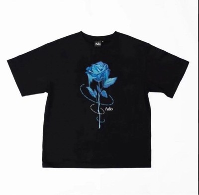 XL Ado 5th Anniversary ブルーローズTシャツ　よだか Ado 5th Anniversary Blue Rose T-Shirt XL Size New Limited Edition