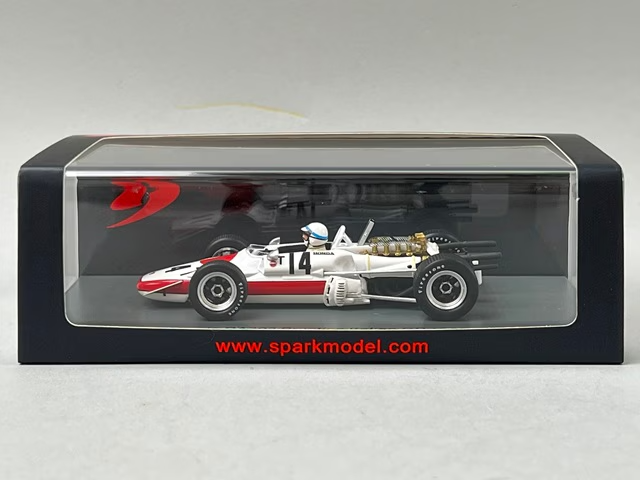 1:43 Spark S6228 Honda RA302 Practice Italian GP 1968 #14 J