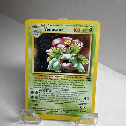 1999 Pokemon Wizards Black Star Promos Venusaur #13