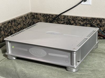 Edge Electronics G6 2 Channel Stereo Amplifier - Silver - High End Audio